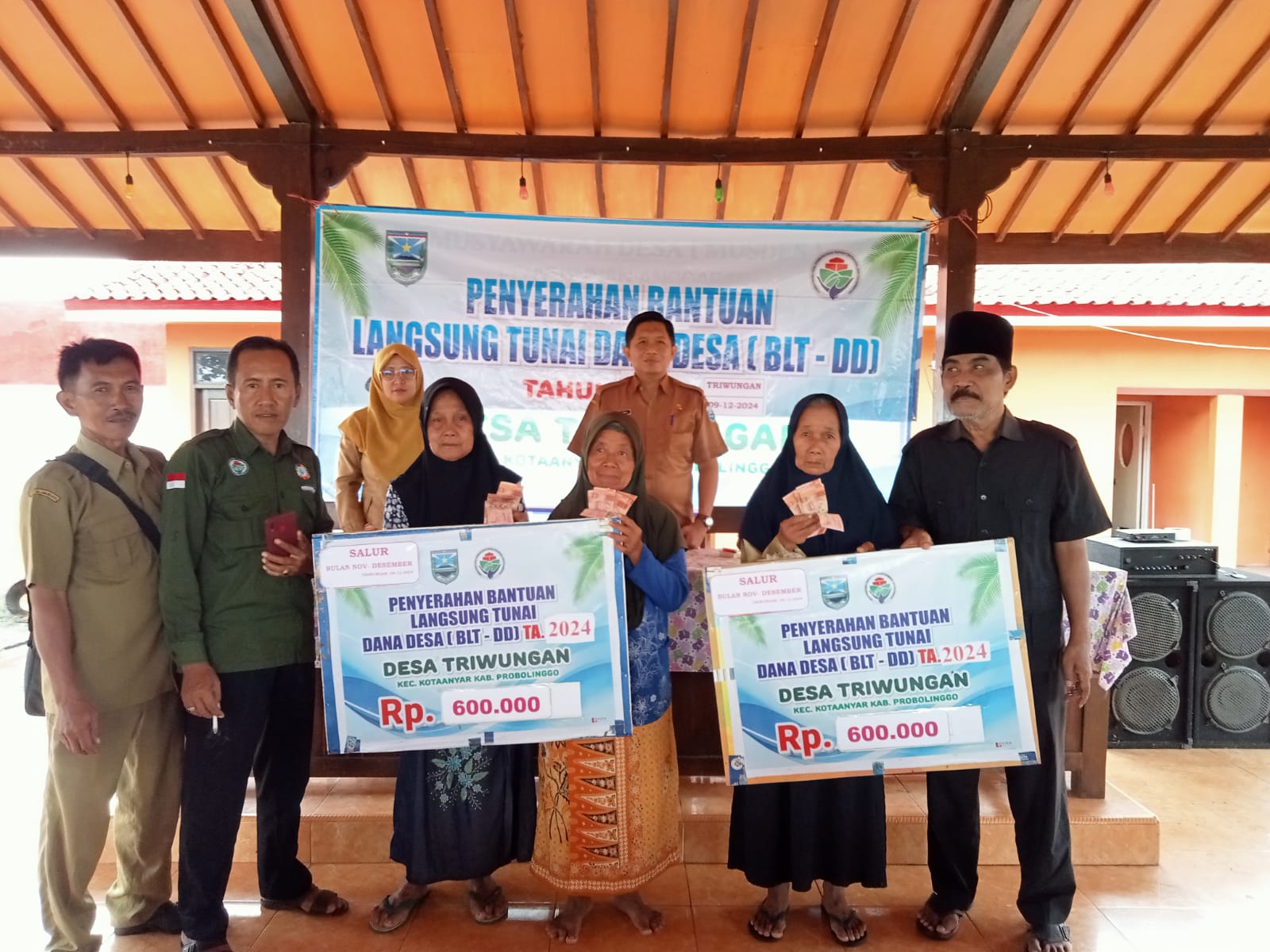 Penyaluran Bantuan BLT Dana Desa